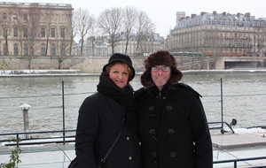Ballade dans Paris sous la neige